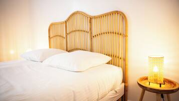 4 chambres, Wi-Fi gratuit, draps fournis