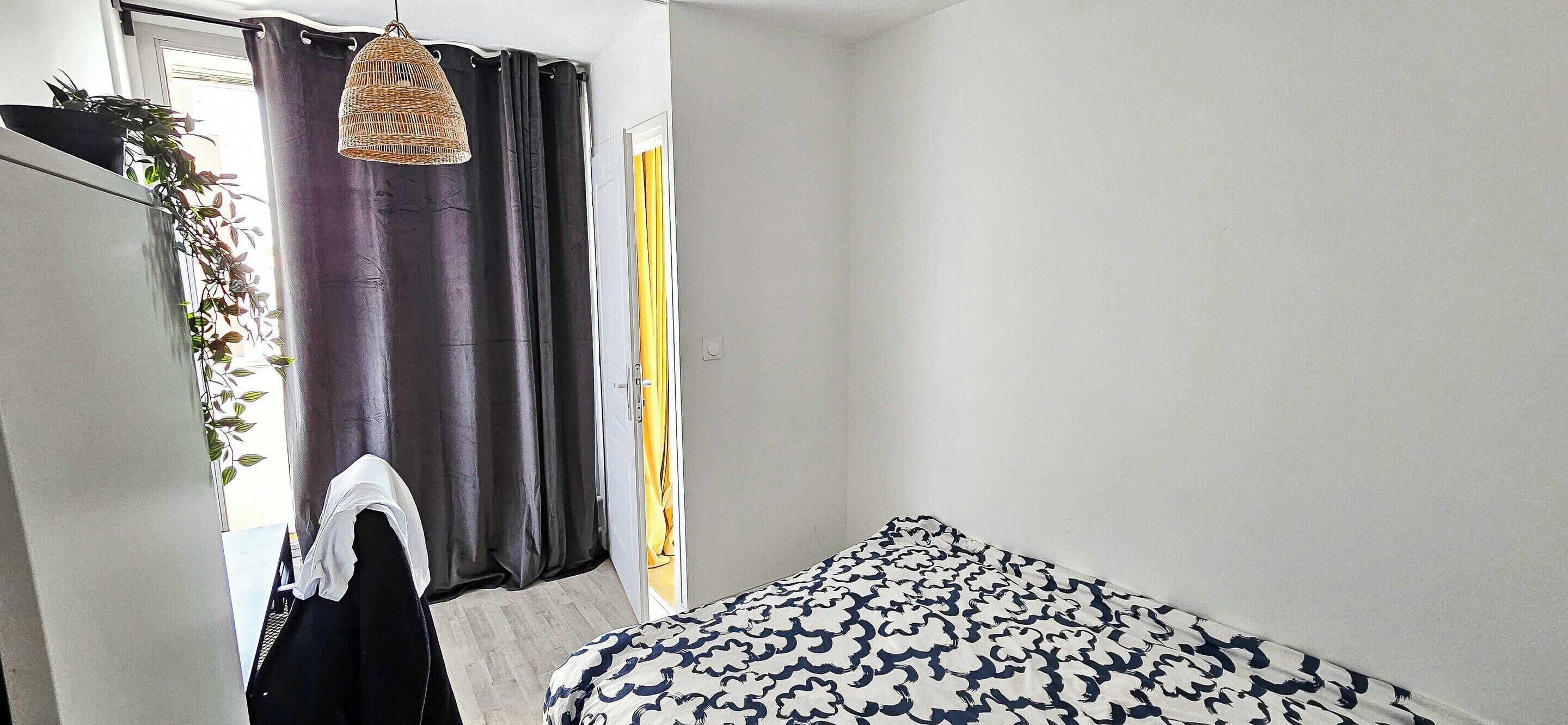 Apartemen | 1 kamar tidur, ruang kerja ramah laptop, dan setrika/meja setrika