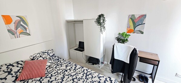 Apartamento | 1 dormitorio y espacio para trabajar con un portátil