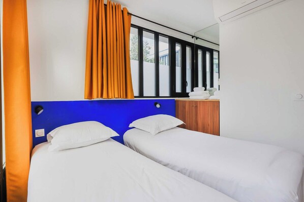 Appartement | 2 chambres, espace de travail pour ordinateur portable