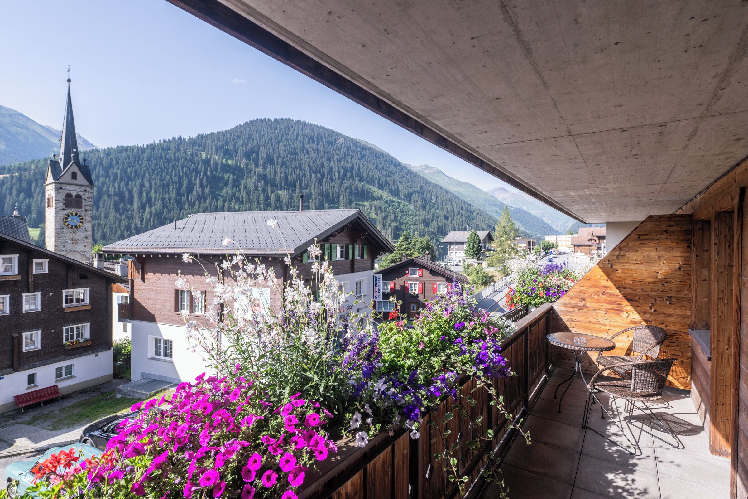 Chambre Double Junior, balcon, vue montagne
