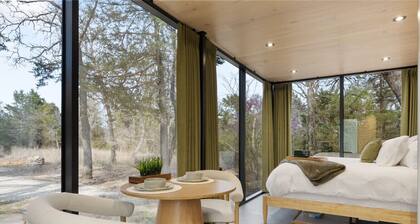 Spectacular Mirror House in the North Texas Hill Country