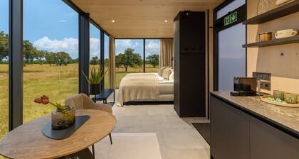Mirror House in the North Texas Hill Country