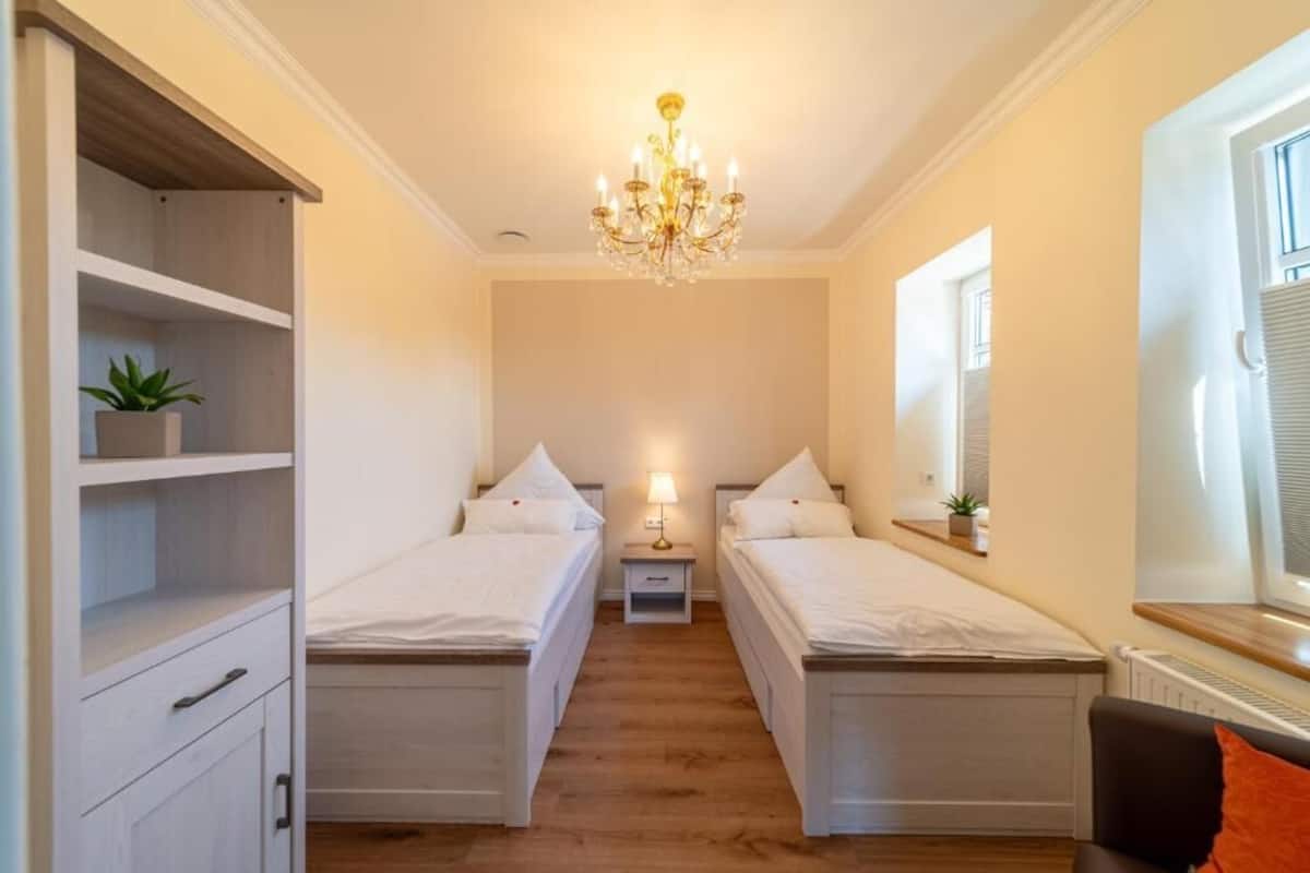 Familienapartment | Individuell eingerichtet, Verdunkelungsvorhänge, schallisolierte Zimmer