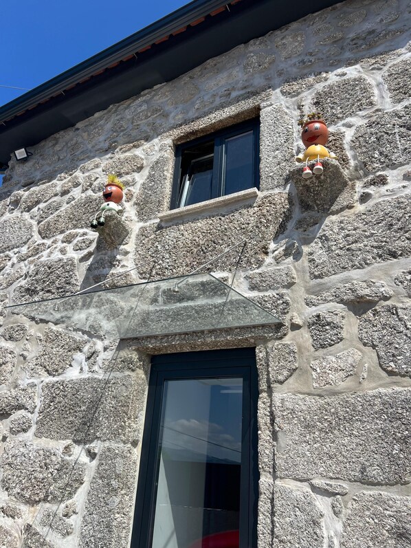 Detalhe da fachada