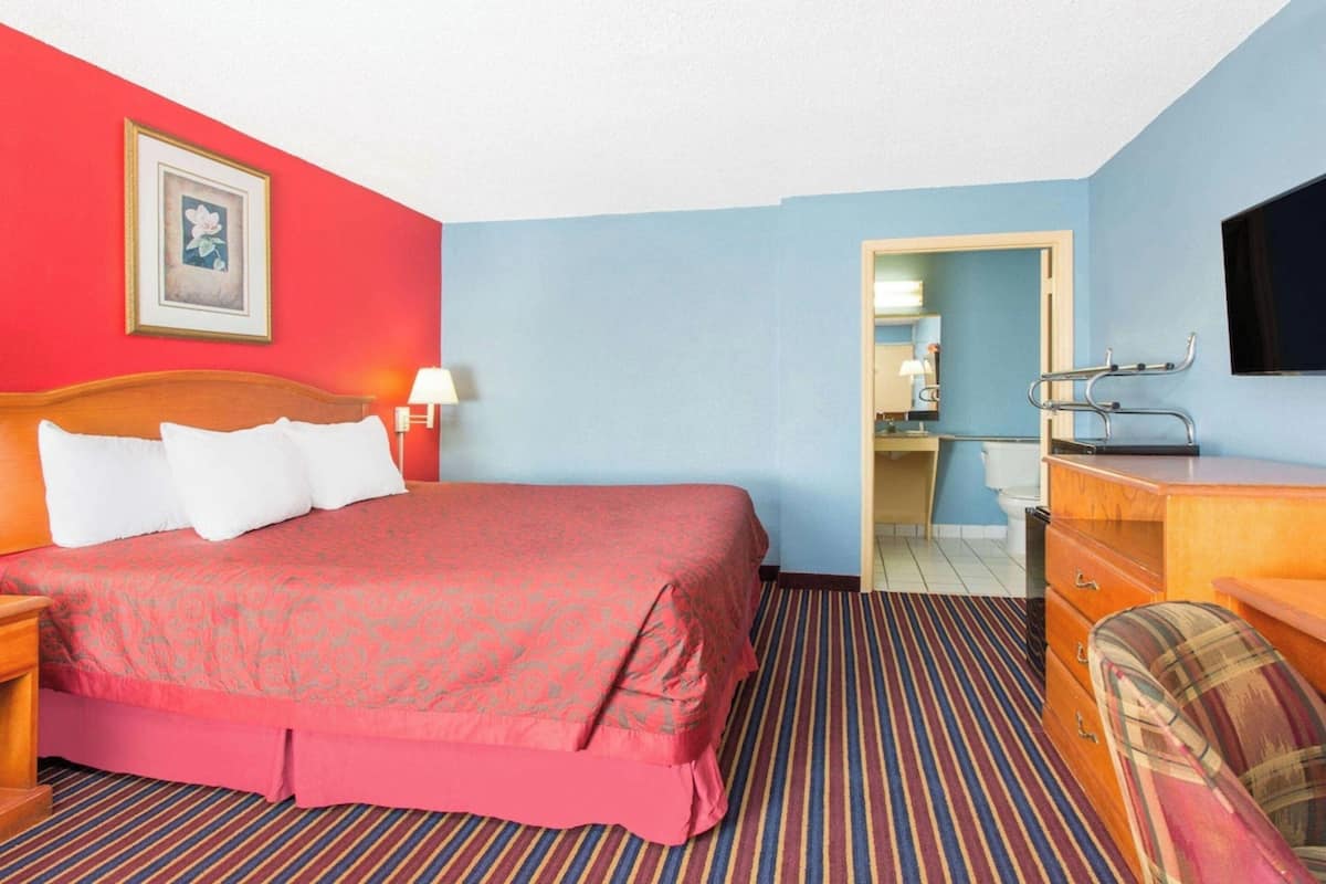 Desk, laptop workspace, blackout curtains, soundproofing