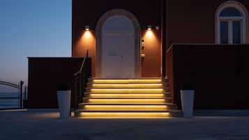 Majoituspaikan julkisivu