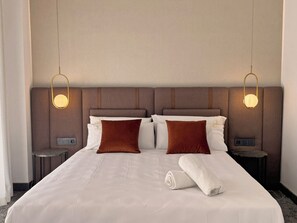 In-room safe, blackout curtains, soundproofing, free WiFi