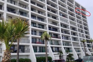 Exterior - Charming 1-bedroom 11th floor ocean front apartment with AC in Galveston (Galveston)