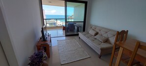 Basic Apartment | Living area | 39-inch plasma TV with digital channels, Netflix, streaming services