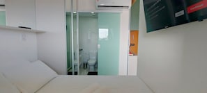Apartamento básico | Wi-Fi de cortesia, roupa de cama