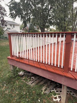 Àrea exterior de l'allotjament