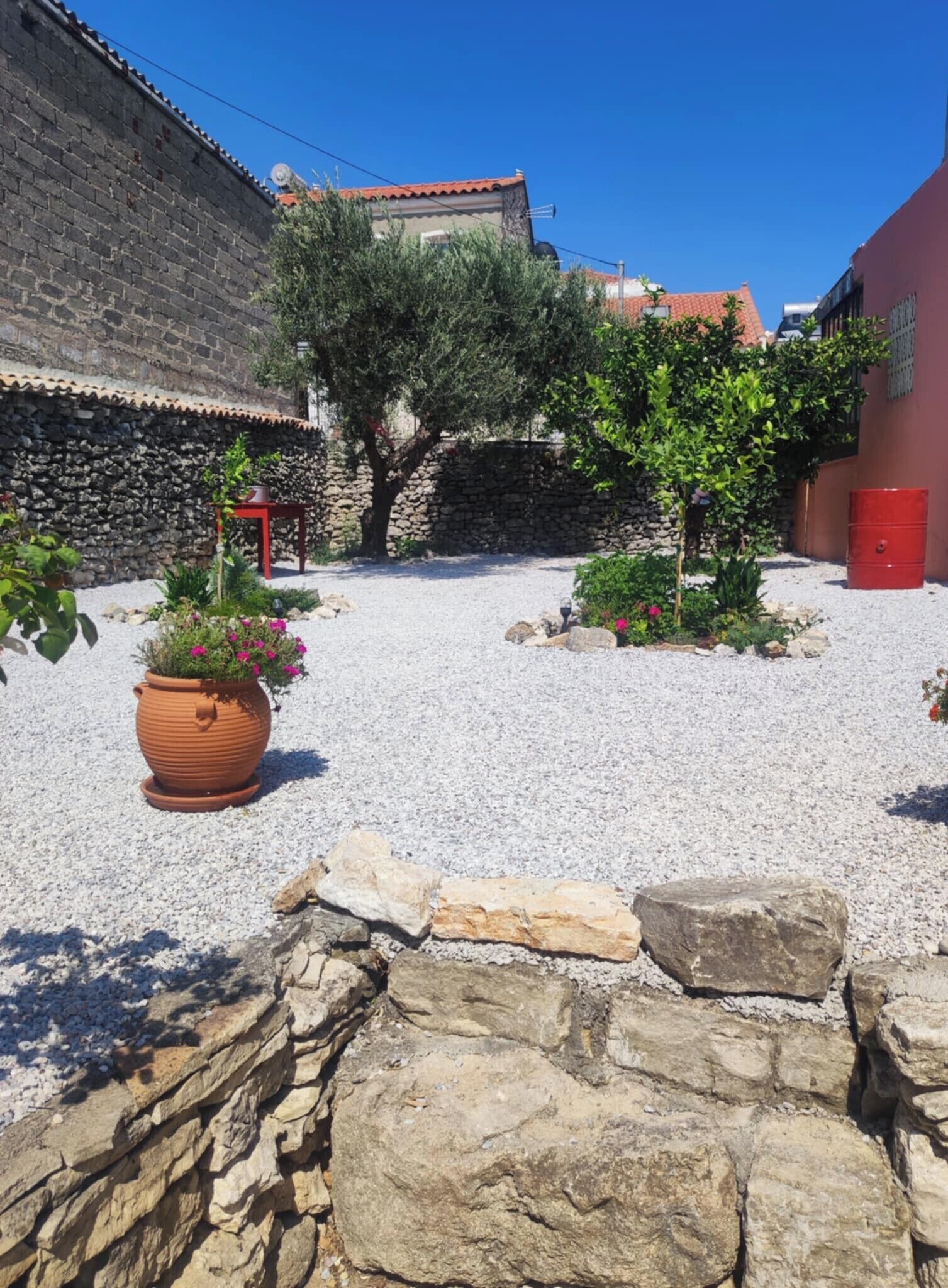 Enceinte de l’hébergement