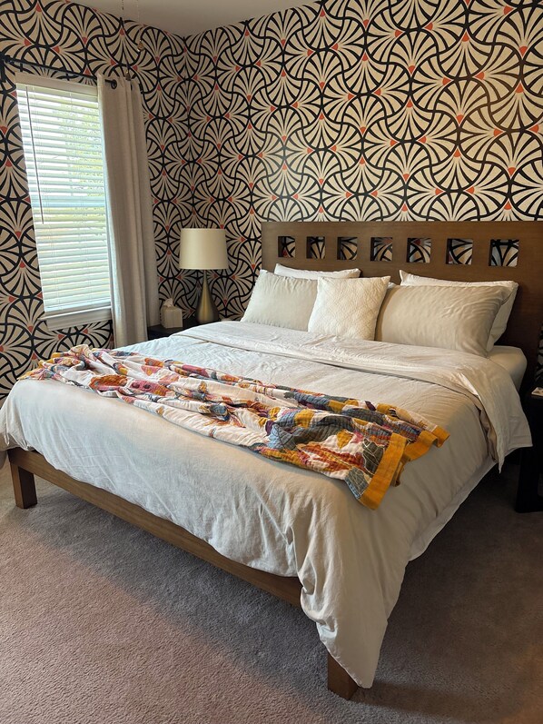 3 bedrooms, iron/ironing board, free WiFi, bed sheets