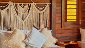 Chambre Confort double ou avec lits jumeaux, lanai, vue sur le jardin | Accès au Wi-Fi (inclus)