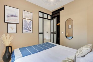 Appartement | 1 chambre, espace de travail pour ordinateurs portables