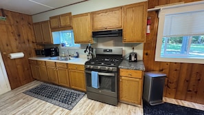 Microwave, oven, stovetop