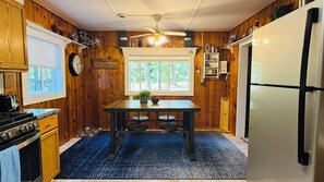 Microwave, oven, stovetop
