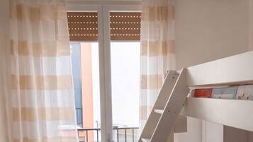 Apartment, Beach View | Desk, blackout curtains, soundproofing, iron/ironing board