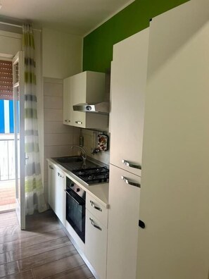 Apartment, Beach View | Private kitchen