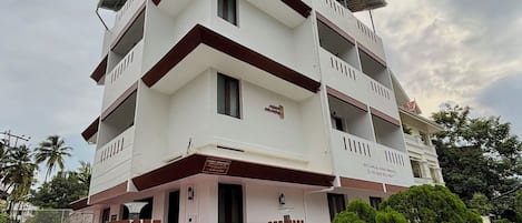 Fassade der Unterkunft