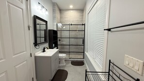 Towels, soap, toilet paper