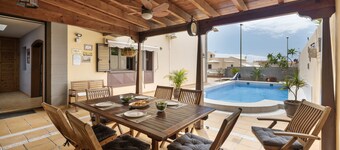 Vacances « El Chocito » avec piscine privée, Wi-Fi et climatisation