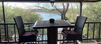 3 bedroom 2 bath lake home with covered dock