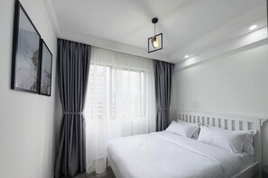 1 Schlafzimmer, Bügeleisen/Bügelbrett, Internetzugang, Bettwäsche