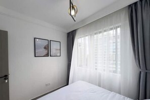 1 bedroom, iron/ironing board, Internet, bed sheets