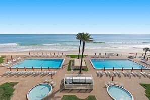 Condo, varias camas (Sandpiper 111) | Alberca | Alberca climatizada 