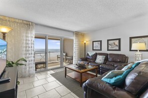 Condo, Multiple Beds (Sandpiper 412) | Living area