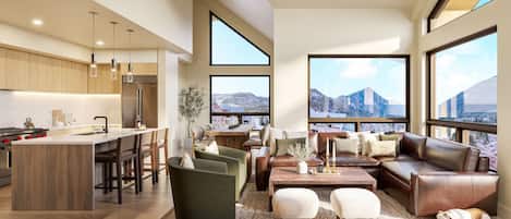 Télévision, cheminée