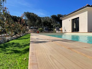 Pool - Sant Amanza, Cosy house, 3 bedrooms, sleeps 7 (Bonifacio)