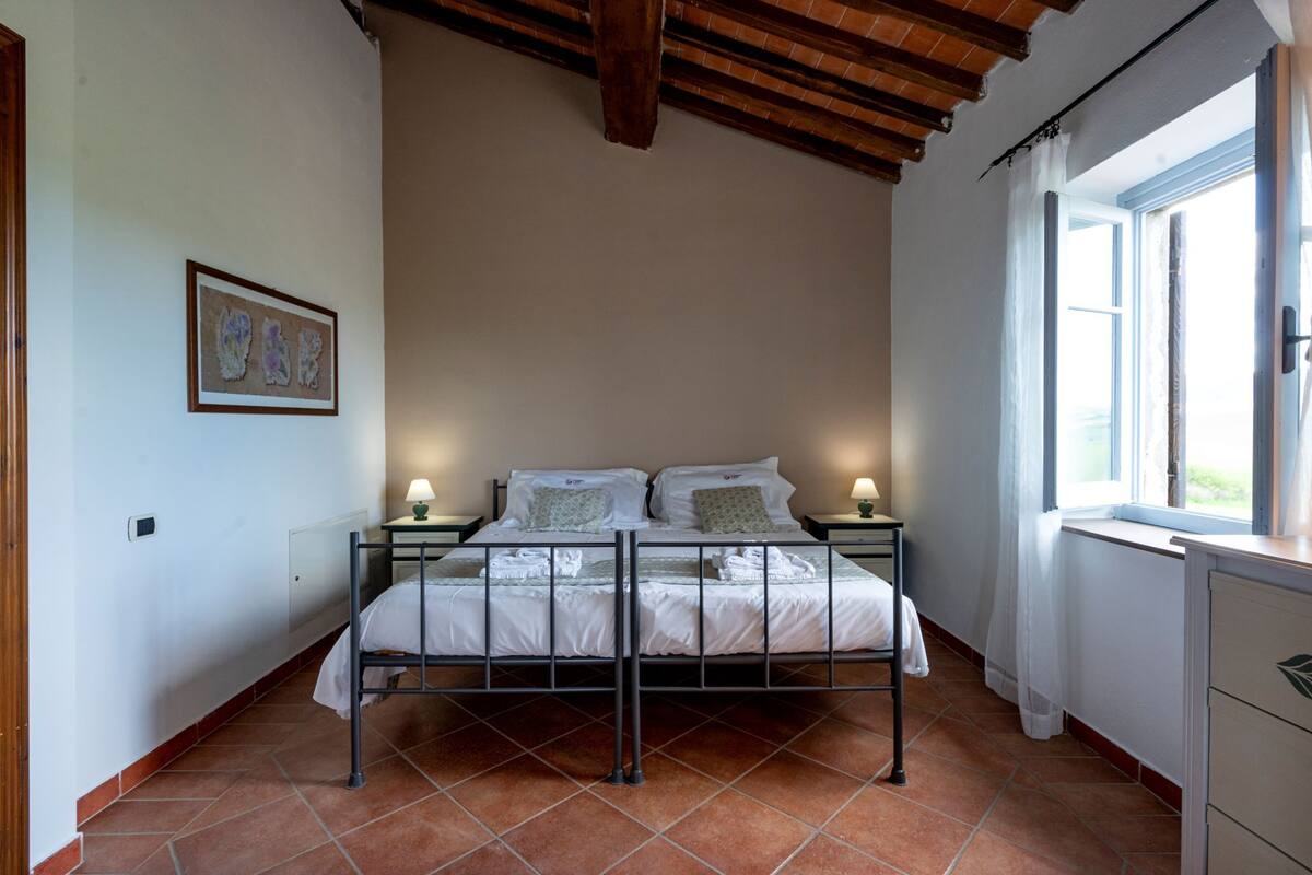 Family Triple Room, Patio, Garden View | Egyptian cotton sheets, premium bedding, down comforters