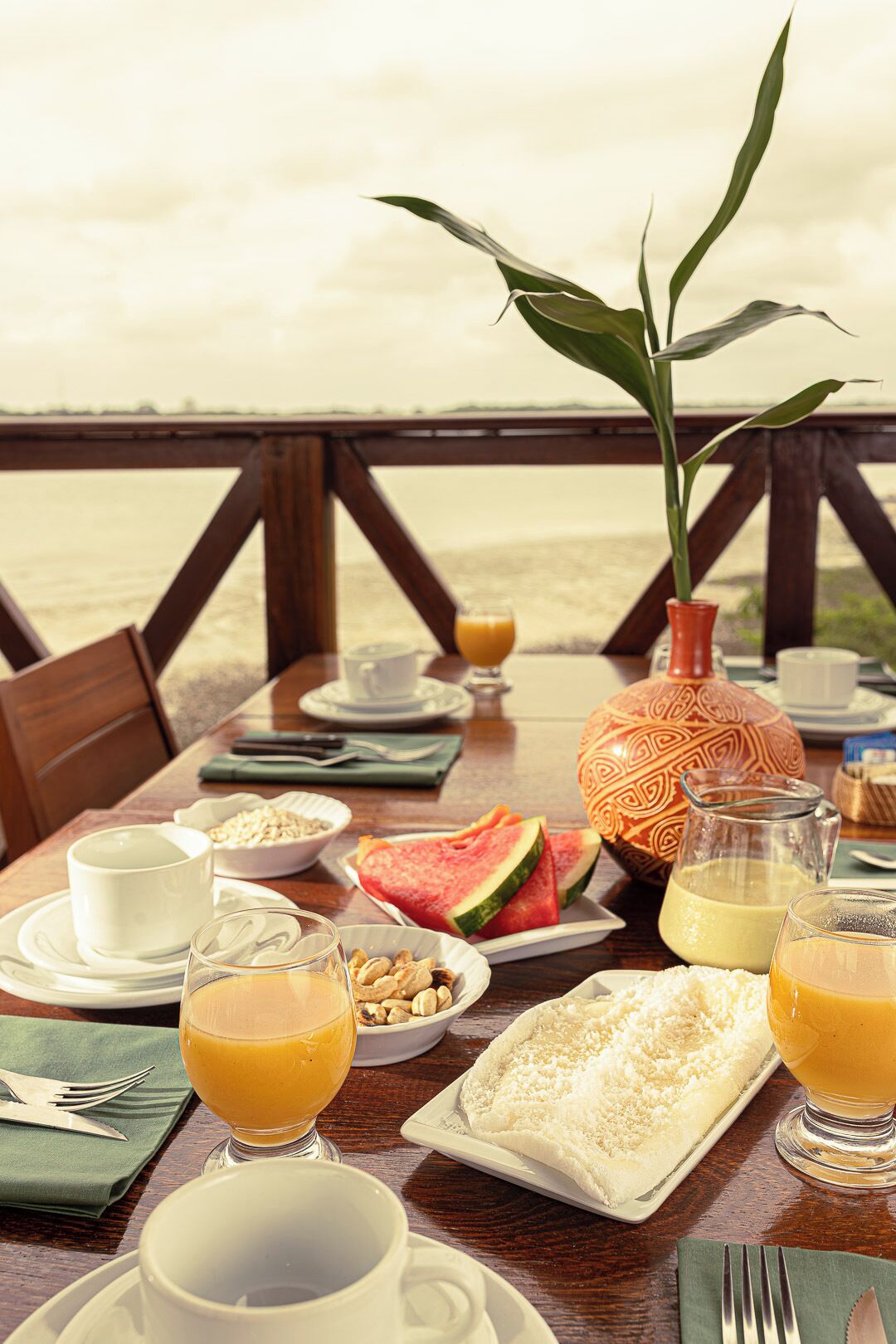 Tägliches inbegriffenes Frühstücksbuffet