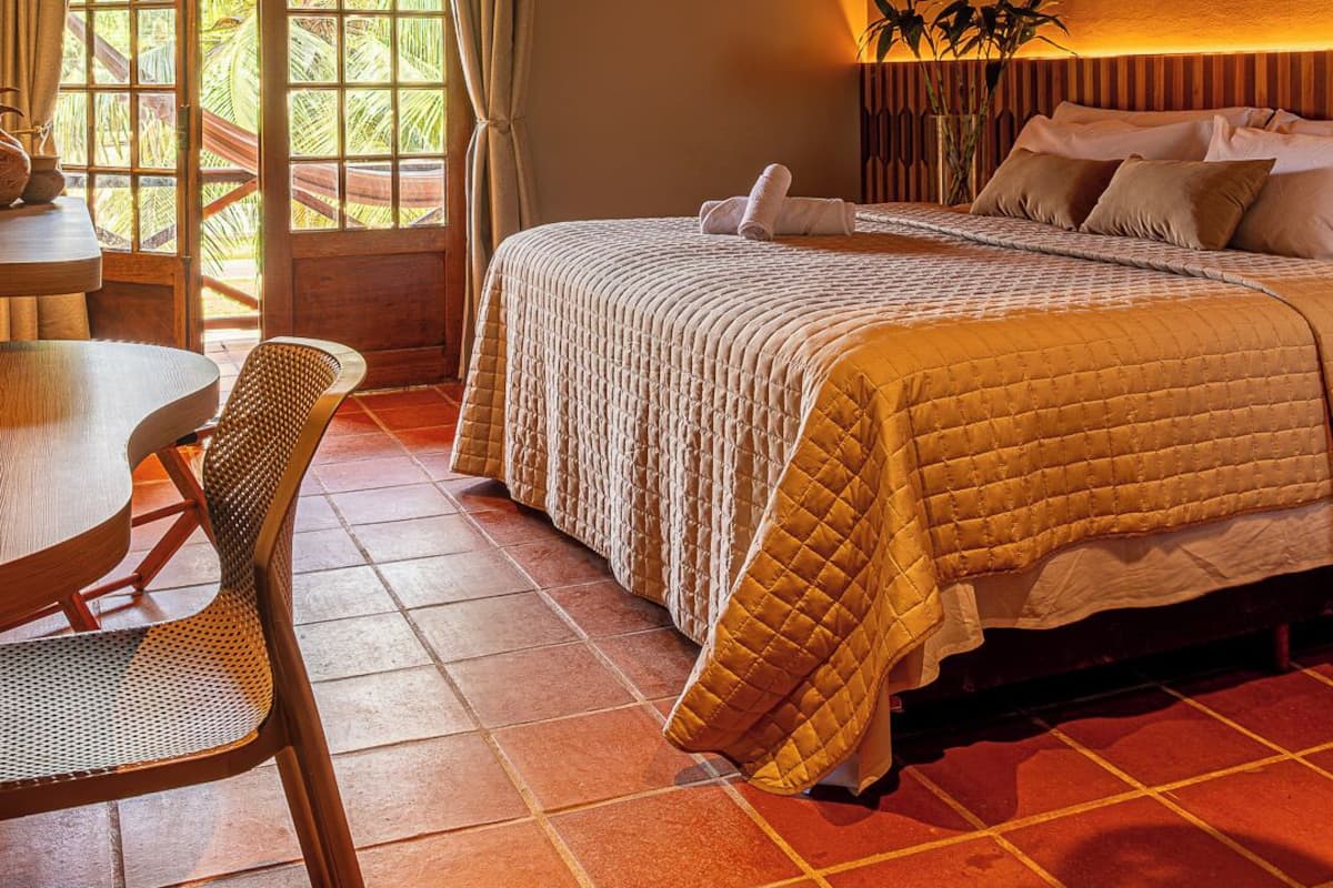 Habitación Deluxe con 2 camas individuales | Caja de seguridad en la habitación y wifi gratis