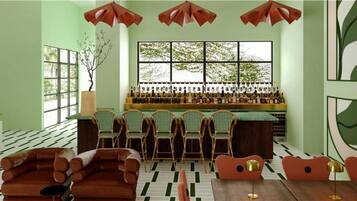 2 bars/lounges, rooftop bar