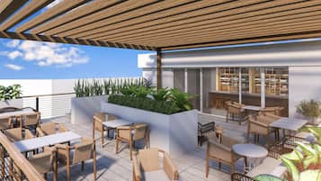 2 bars/lounges, rooftop bar