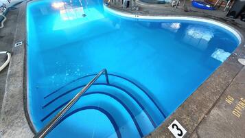 Indoor pool, a heated pool