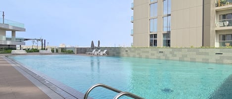 Beheizter Pool