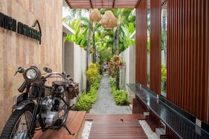 Enceinte de l’hébergement