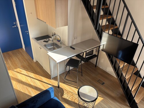 Modern Cozy Loft – Heart of Kaunas • Wi-Fi, PS4 & Go3