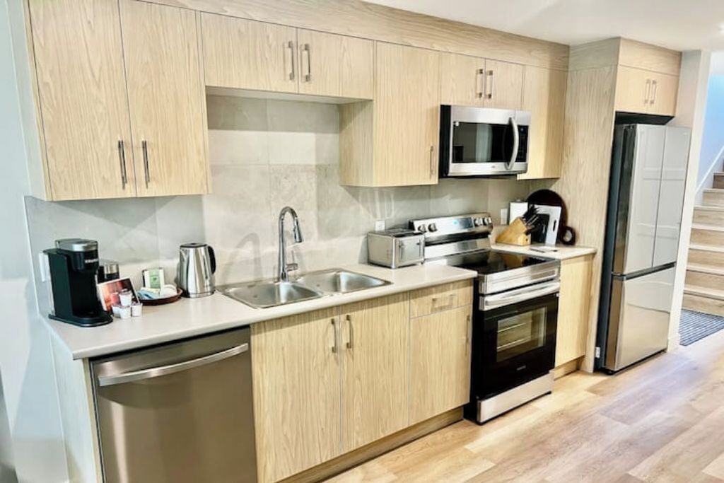 Microwave, oven, dishwasher