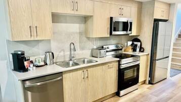 Microwave, oven, dishwasher