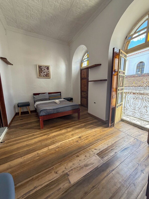 Classic Double Room, City View | Desk, laptop workspace