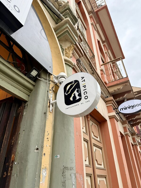 Fassade der Unterkunft