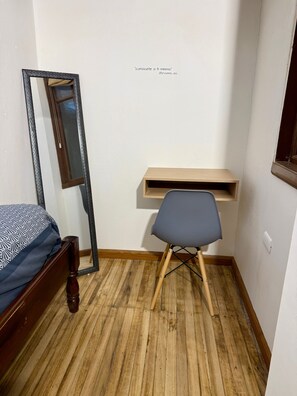 Classic Single Room, Private Bathroom | Desk, laptop workspace