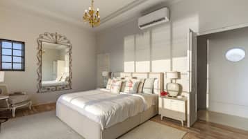 Deluxe villa, uitzicht op zee | Gratis wifi, beddengoed