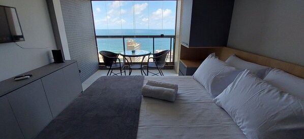 Comfort Apartment | Free WiFi, bed sheets - COBAR0122 - Edifício Barra Premium (Salvador)
